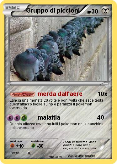 Pokemon Gruppo di piccioni