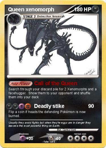Pokemon Queen xenomorph