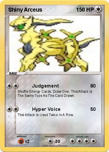 Pokemon Shiny Arceus