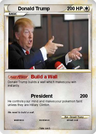 Pokemon Donald Trump
