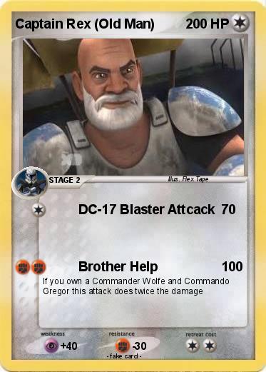Pokemon Captain Rex (Old Man)
