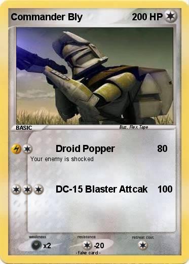 Pokemon Commander Bly