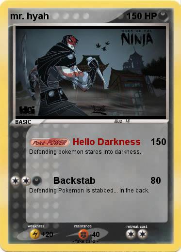 Pokemon mr. hyah