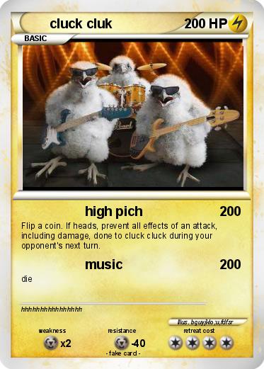 Pokemon cluck cluk