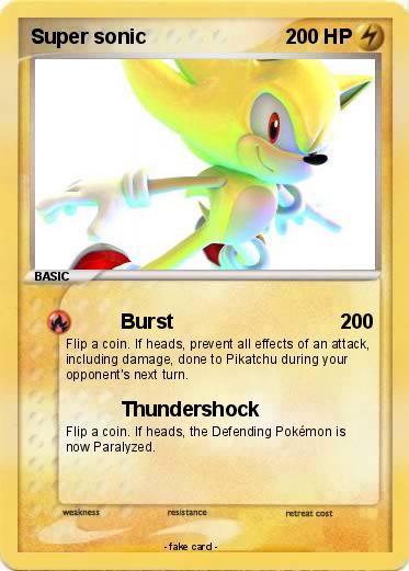 Pokemon Super sonic