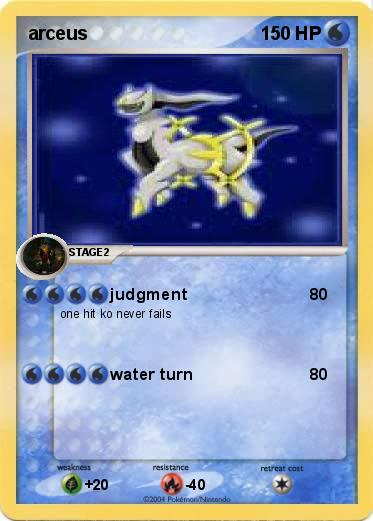 Pokemon arceus