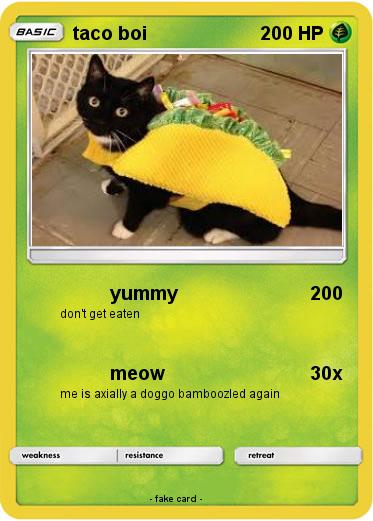 Pokemon taco boi