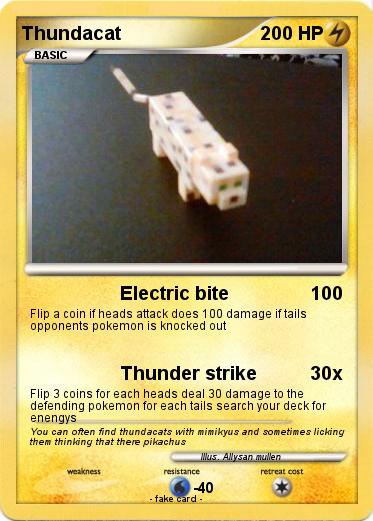 Pokemon Thundacat