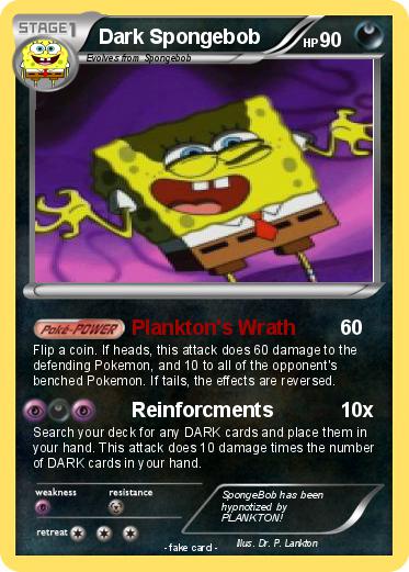 Pokemon Dark Spongebob