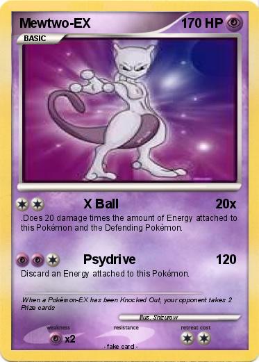 Pokemon Mewtwo-EX