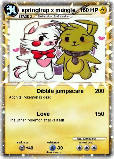 Pokemon springtrap x mangle