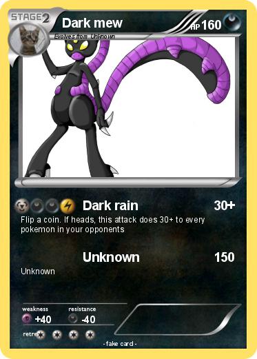 Pokemon Dark mew