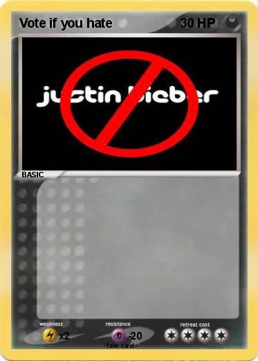 Pokemon Vote if you hate