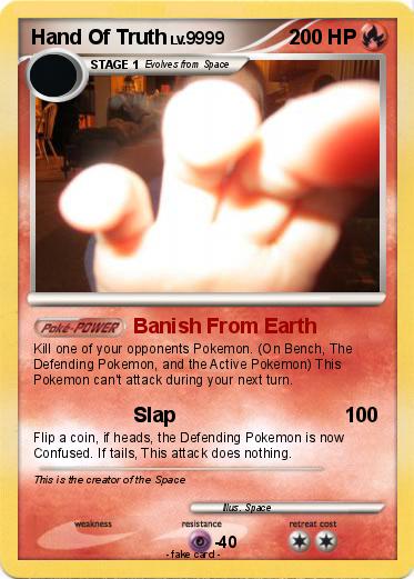 Pokemon Hand Of Truth