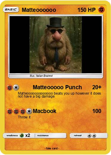 Pokemon Matteoooooo