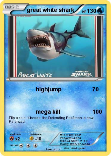 Pokemon great white shark