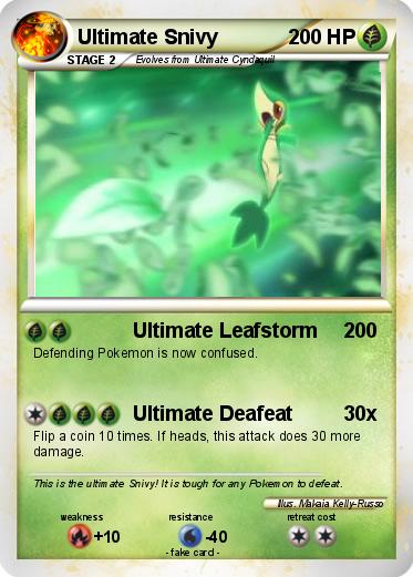 Pokemon Ultimate Snivy