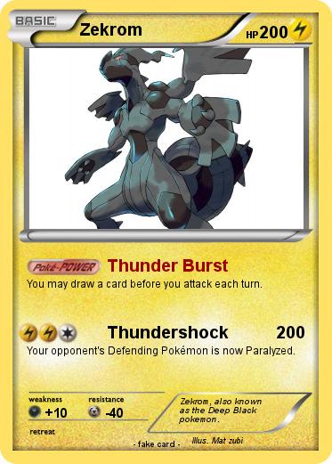 Pokemon Zekrom