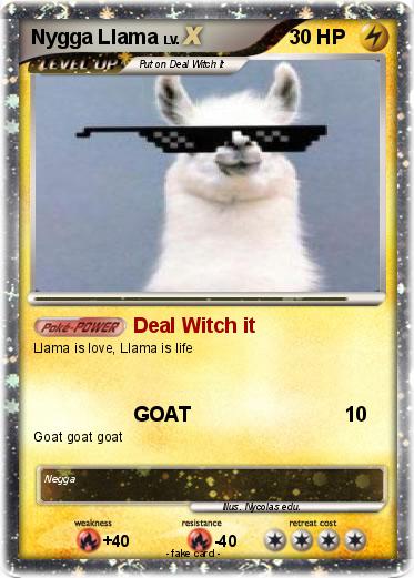Pokemon Nygga Llama