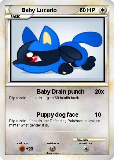 Pokemon Baby Lucario