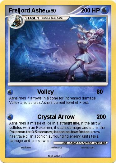Pokemon Freljord Ashe