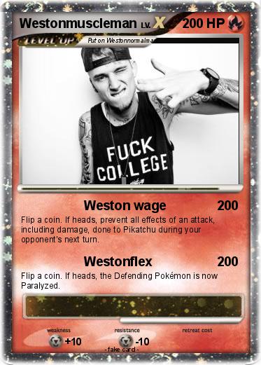 Pokemon Westonmuscleman