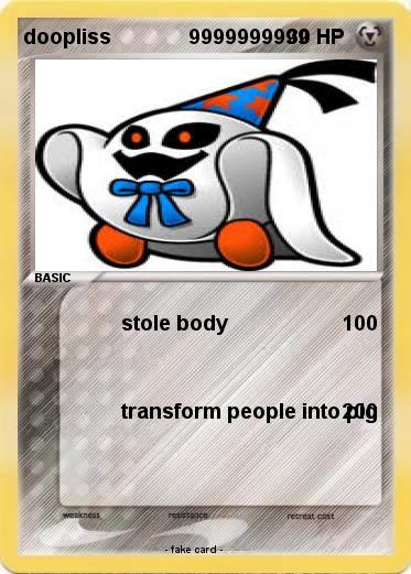 Pokemon doopliss              9999999999