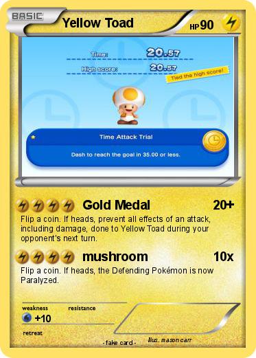 Pokemon Yellow Toad
