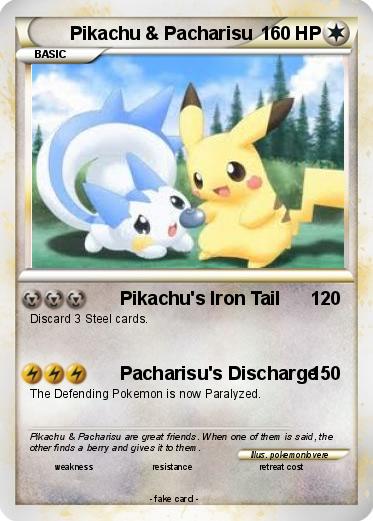 Pokemon Pikachu & Pacharisu