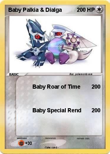 Pokemon Baby Palkia & Dialga
