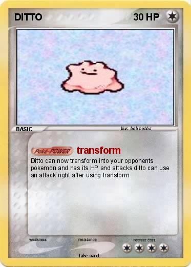 Pokemon DITTO