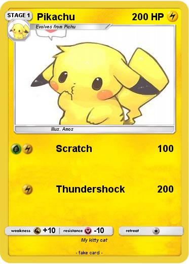 Pokemon Pikachu