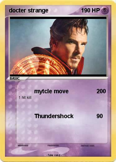 Pokemon docter strange