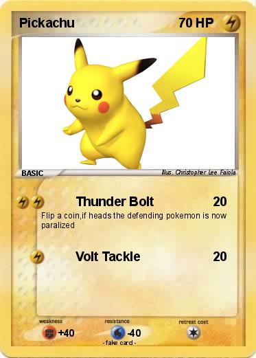 Pokemon Pickachu