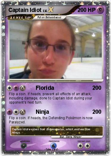 Pokemon Captain Idiot