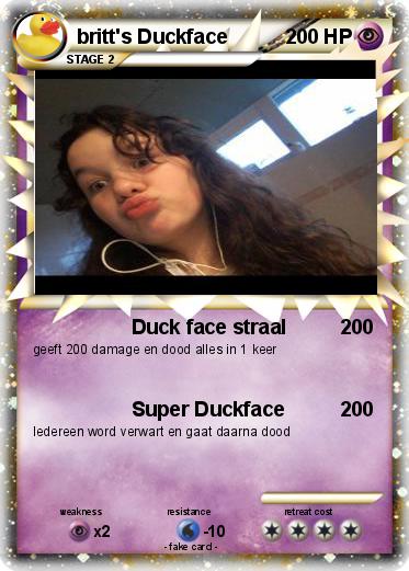 Pokemon britt's Duckface