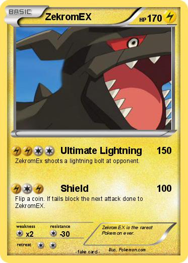 Pokemon ZekromEX