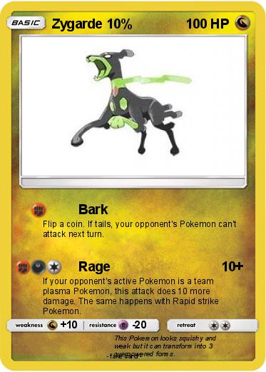 Pokemon Zygarde 10%