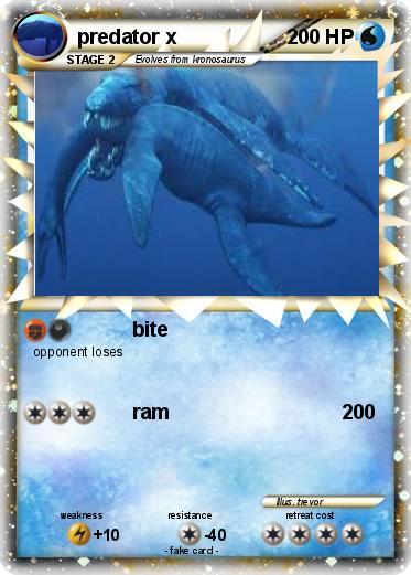 Pokemon predator x