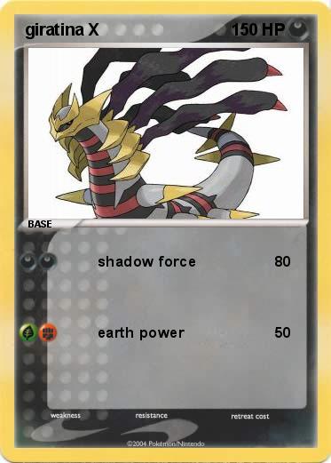 Pokemon giratina X