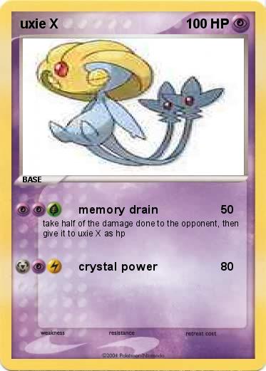 Pokemon uxie X