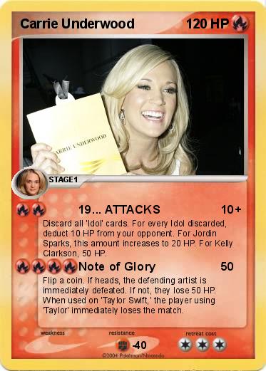 Pokemon Carrie Underwood
