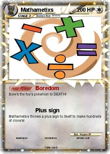 Pokemon Mathametixs