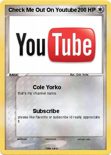 Pokemon Check Me Out On Youtube