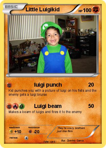 Pokemon Little Luigikid