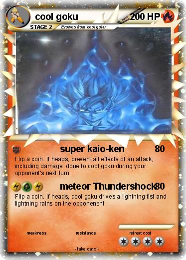 Pokemon cool goku