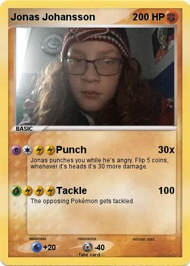 Pokemon Jonas Johansson