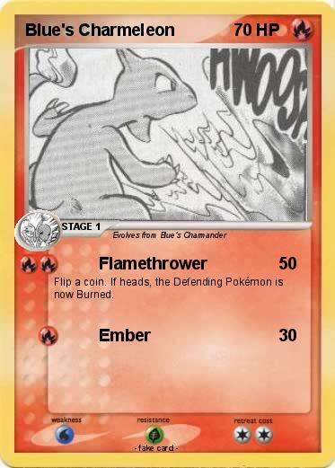 Pokemon Blue's Charmeleon