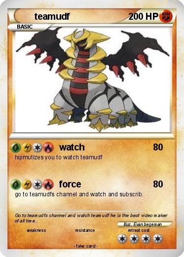 Pokemon teamudf