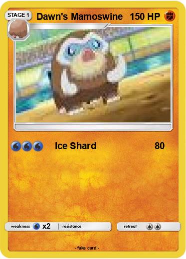 Pokemon Dawn's Mamoswine